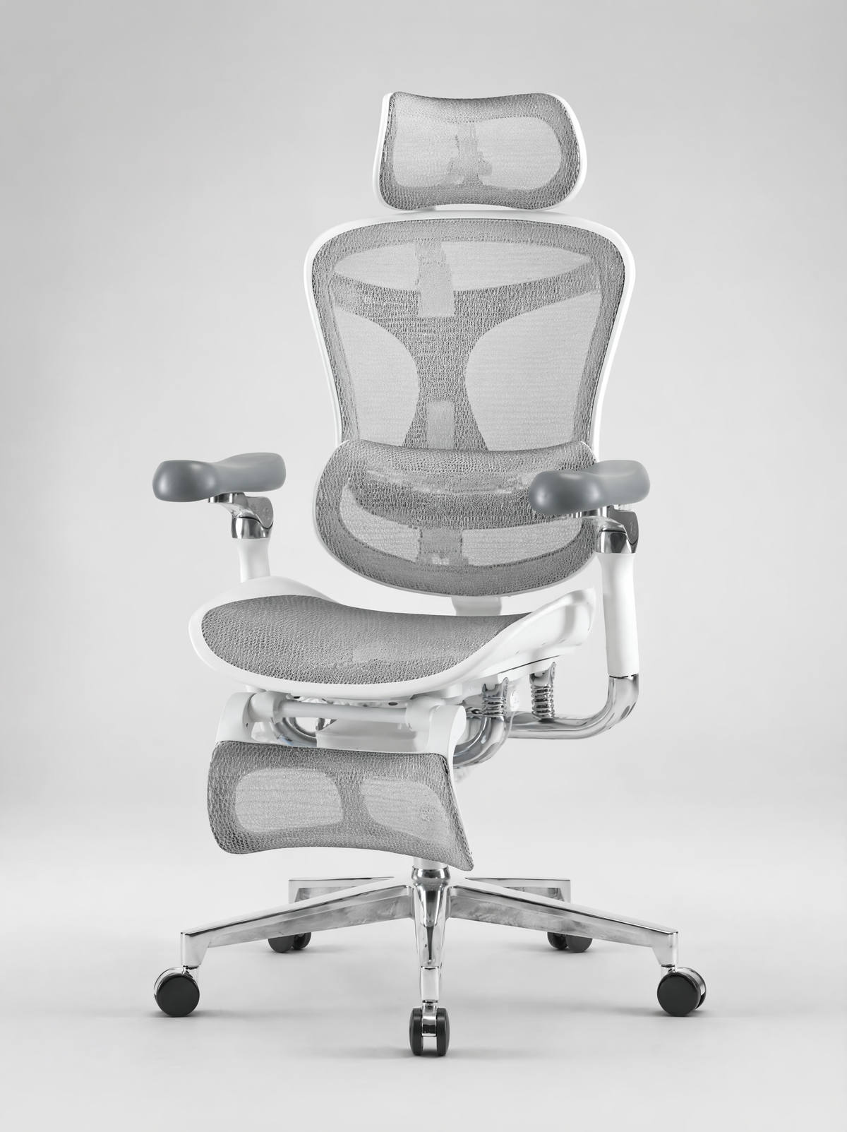 Silla C500 PRO Gris - Vista frontal 3/4