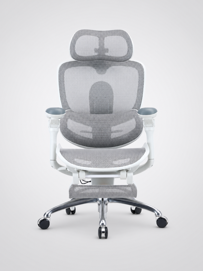 Silla C300 PRO Blanco - Vista frontal