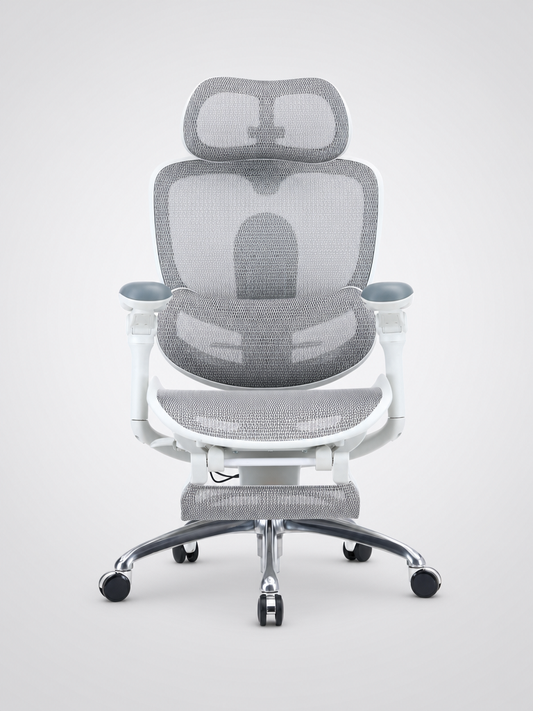 Silla C300 PRO Blanco - Vista frontal