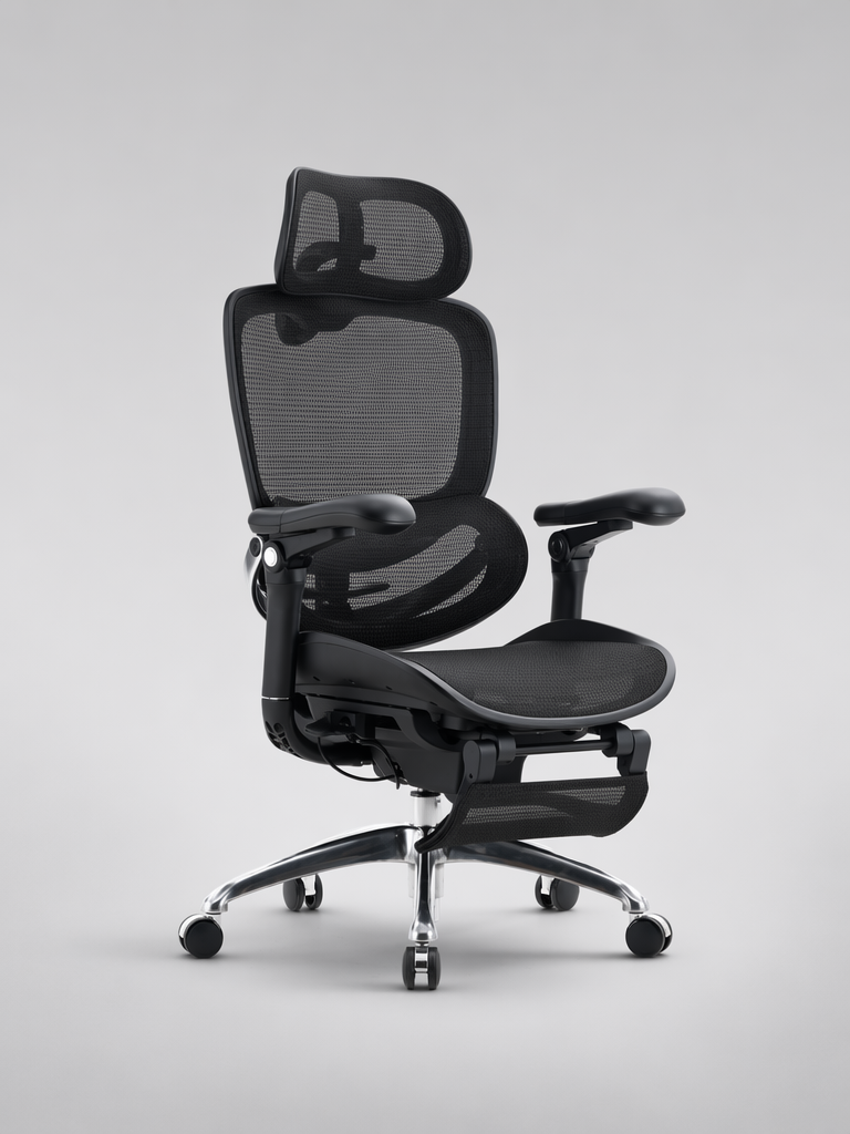 Silla C300 PRO Negro - Vista frontal