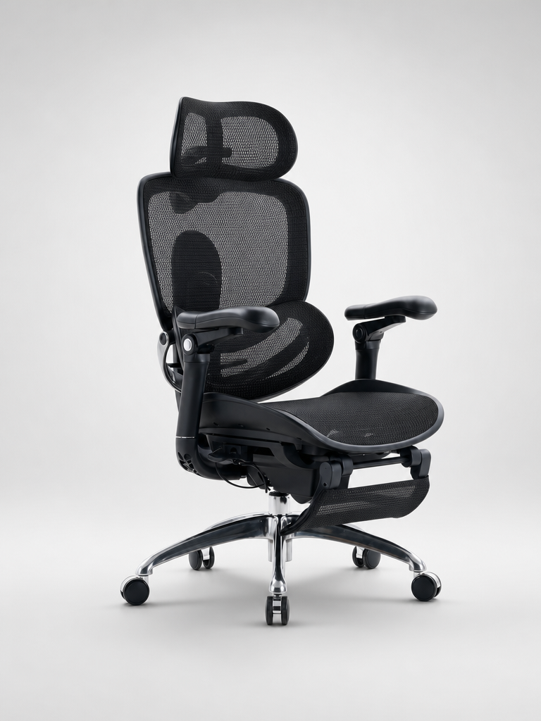 Silla C300 PRO Negro - Vista lateral