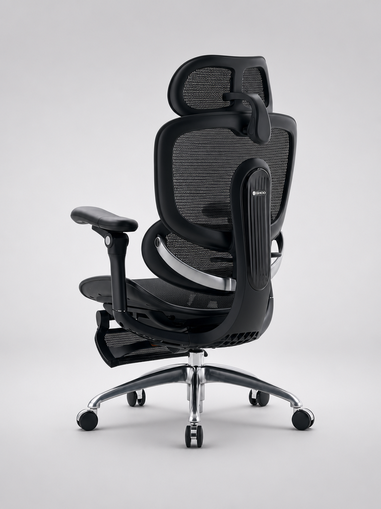 Silla C300 PRO Negro - Vista frontal 3/4