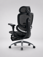 Silla C300 PRO Negro - Vista frontal 3/4