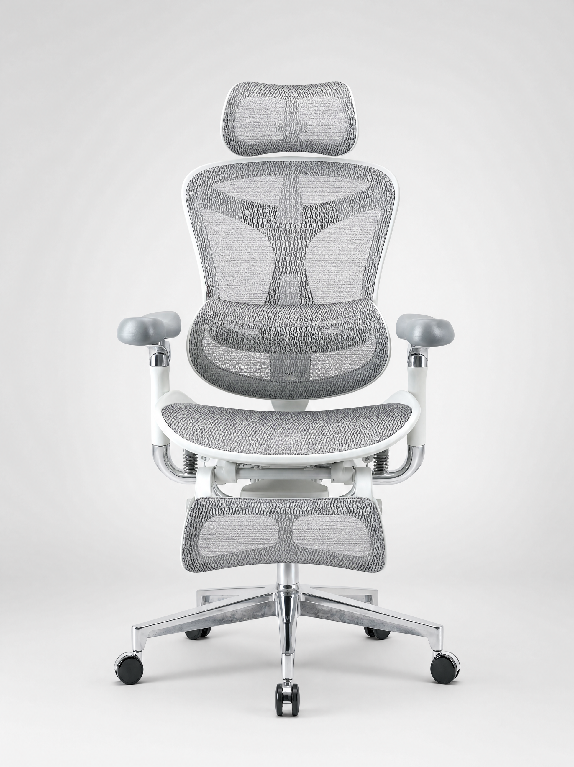 Silla C500 PRO Gris - Vista frontal