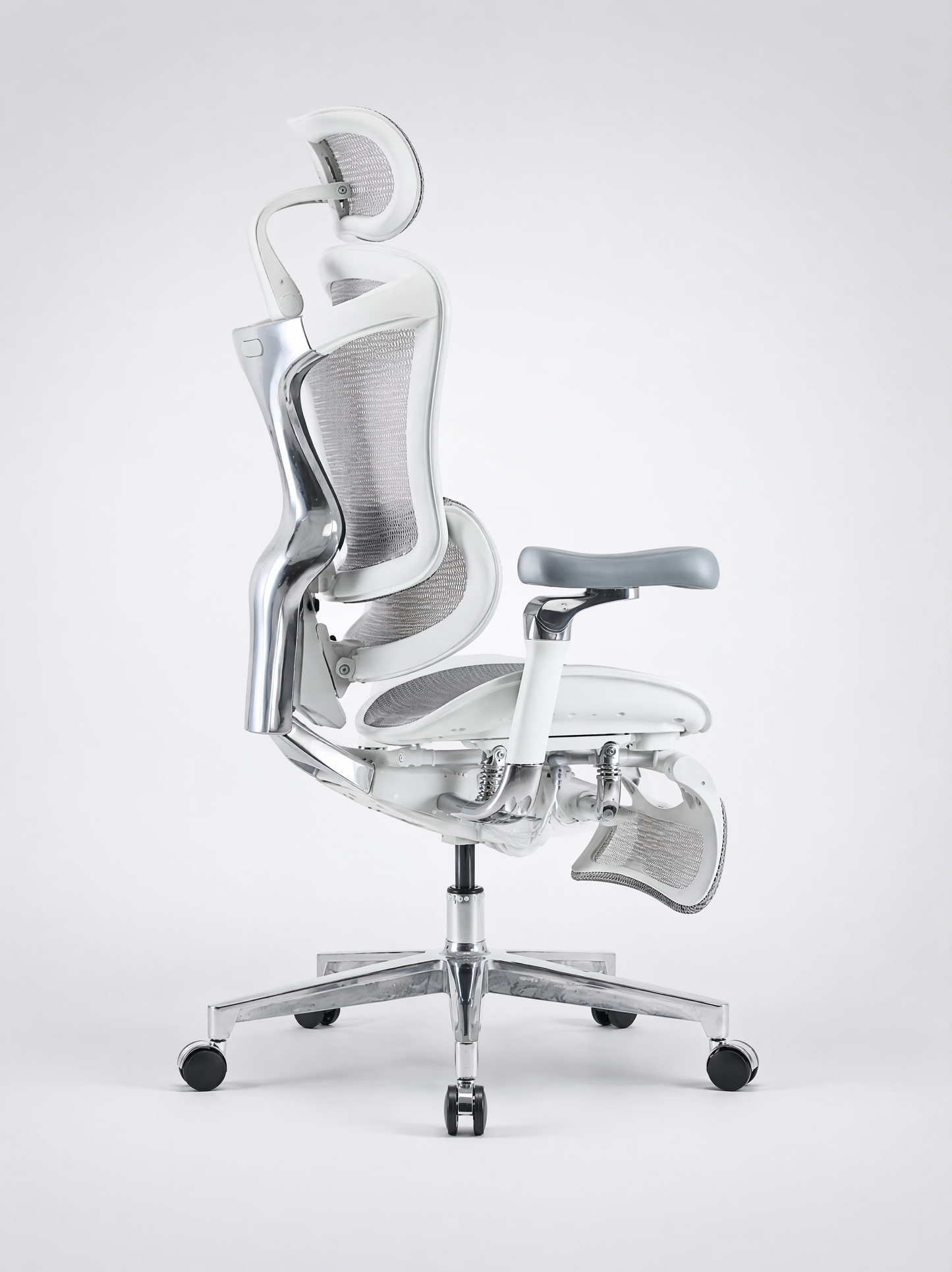Silla C500 PRO Gris - Vista lateral
