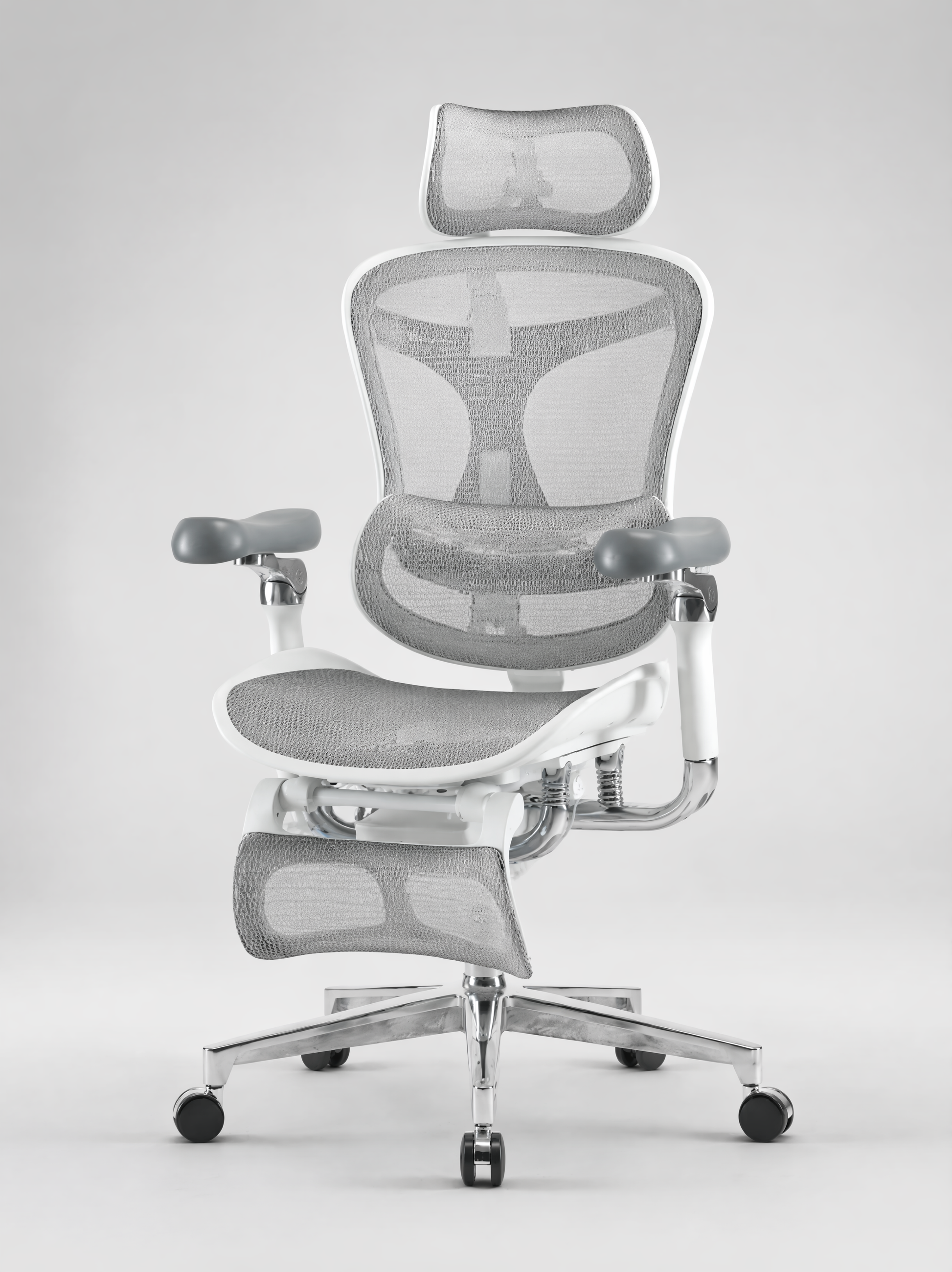 Silla C500 PRO Gris - Vista frontal 3/4