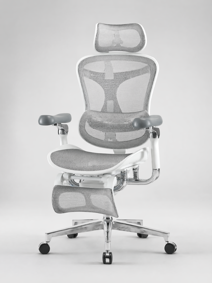 Silla C500 PRO Gris - Vista frontal 3/4