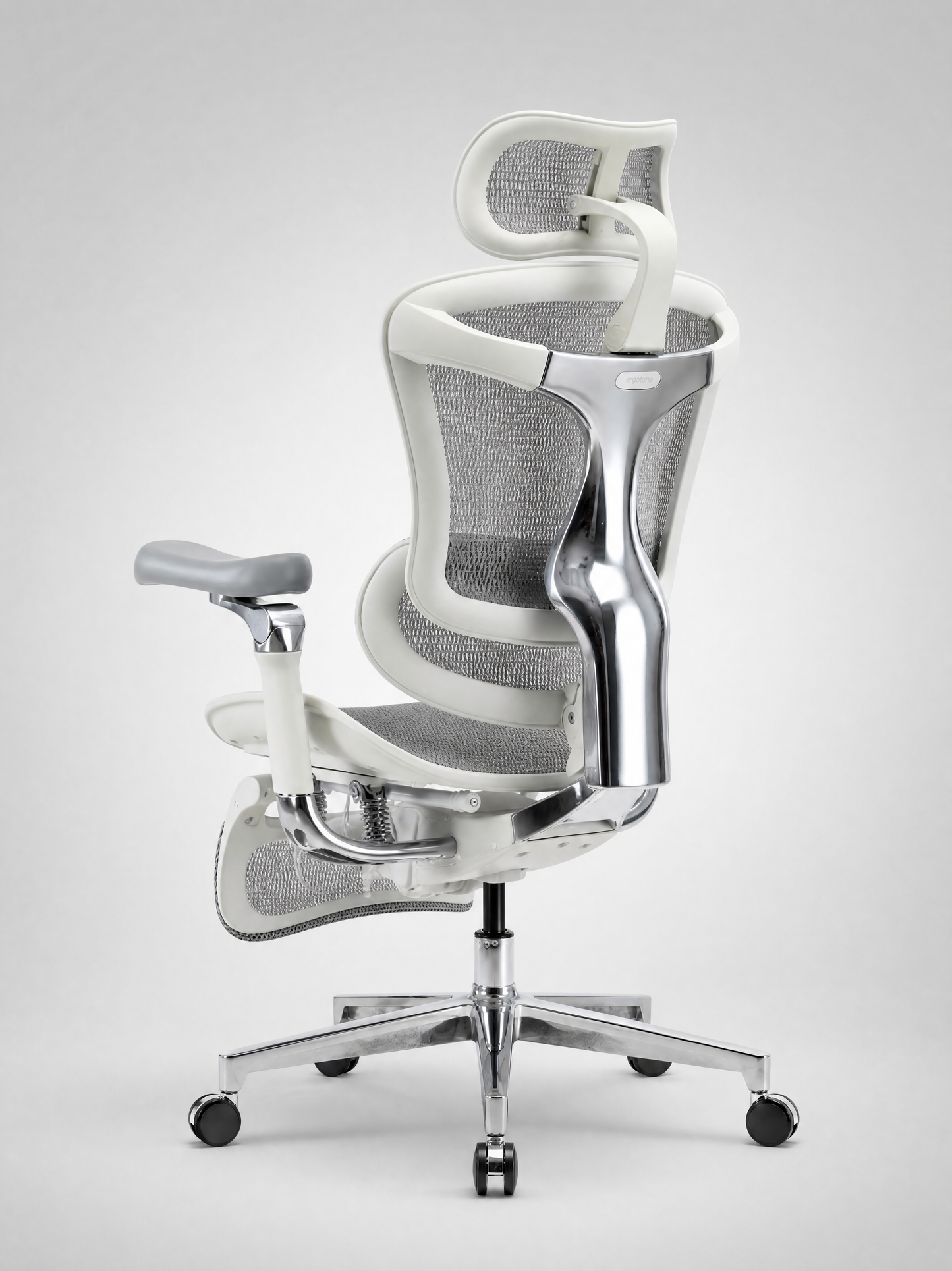Silla C500 PRO Gris - Vista trasera 3/4