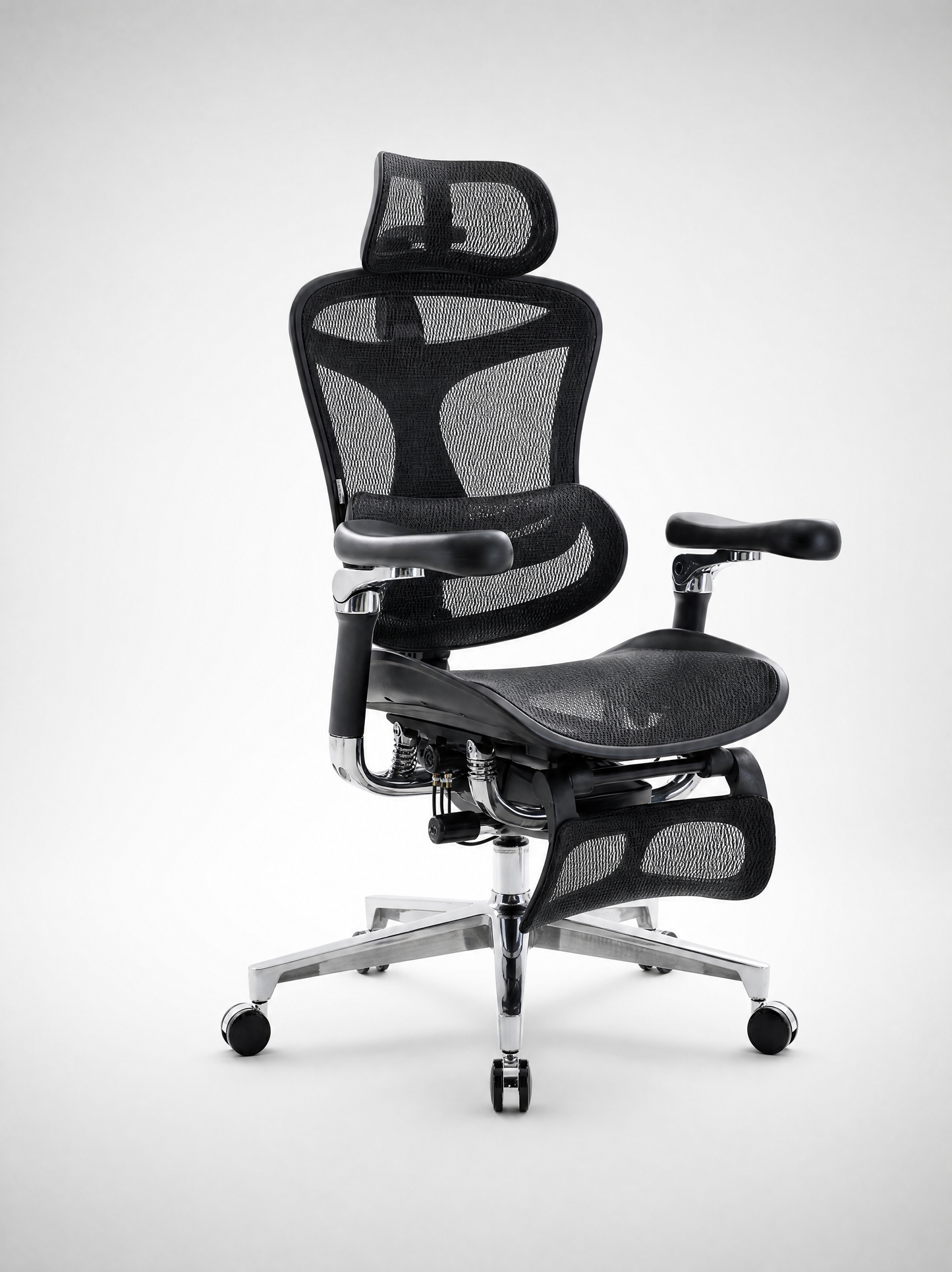 Silla C500 PRO Negro - Vista frontal 3/4