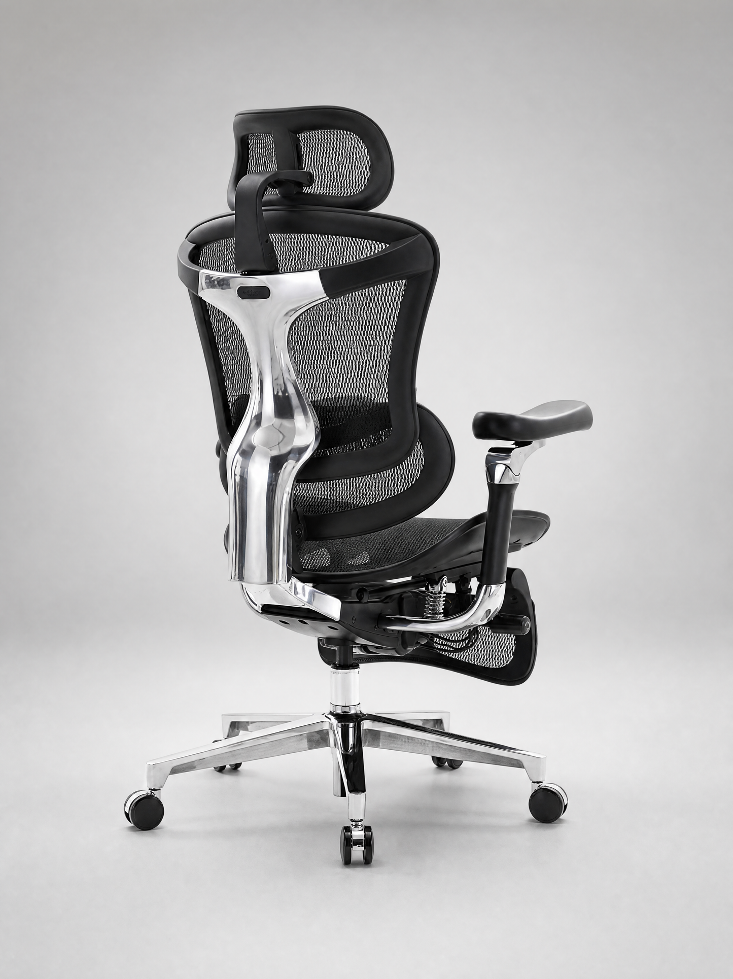 Silla C500 PRO Negro - Vista trasera 3/4