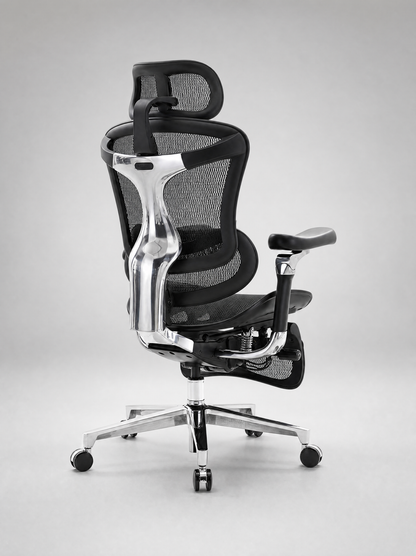 Silla C500 PRO Negro - Vista trasera 3/4