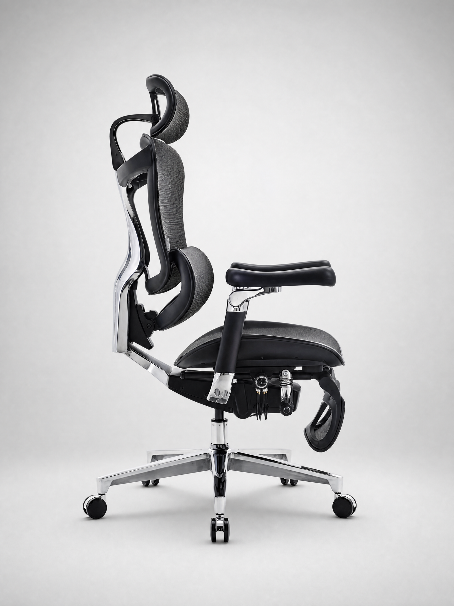 Silla C500 PRO Negro - Vista lateral
