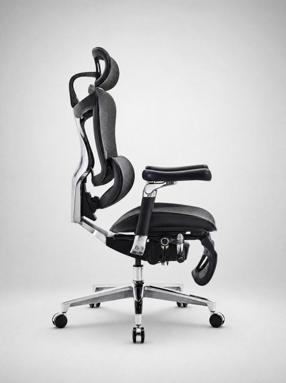 Silla C500 PRO Negro - Vista lateral
