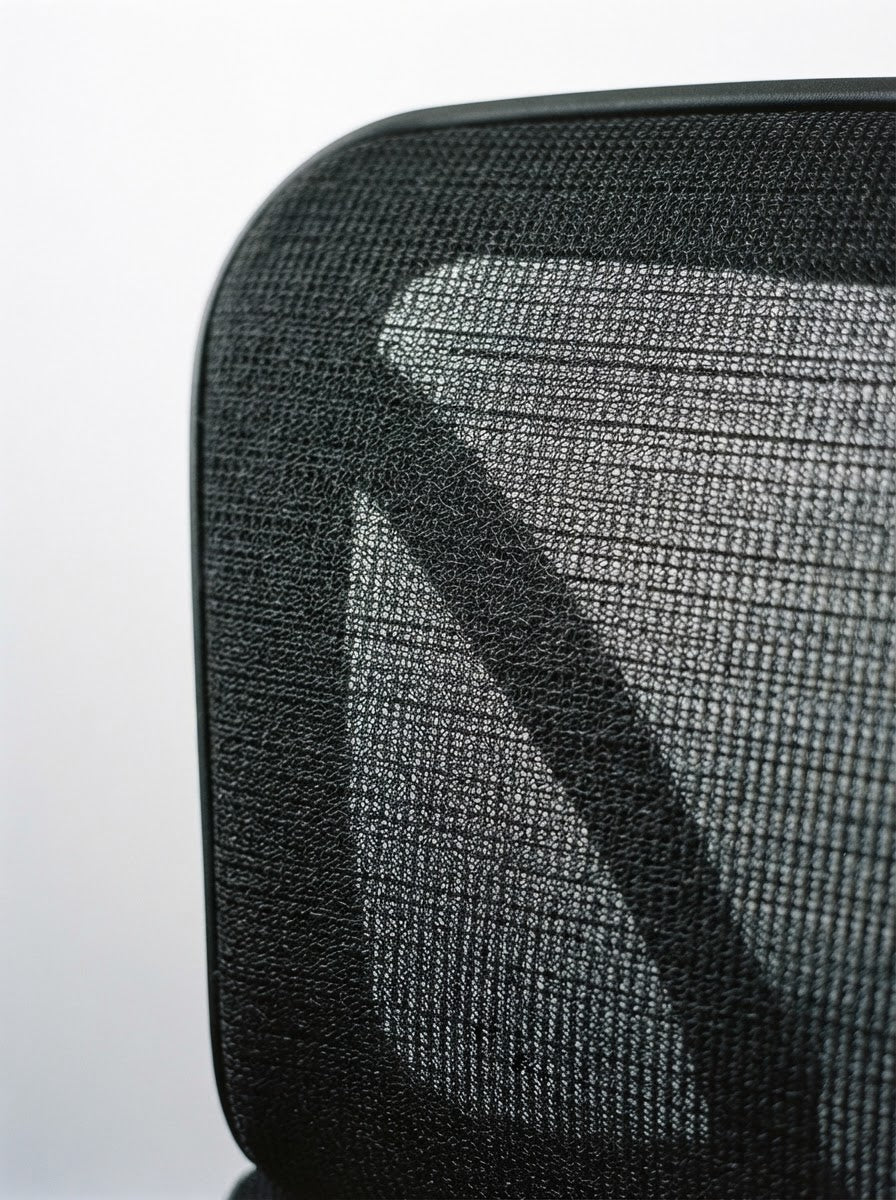Silla ergonómica X3 Pro, malla en primer plano
