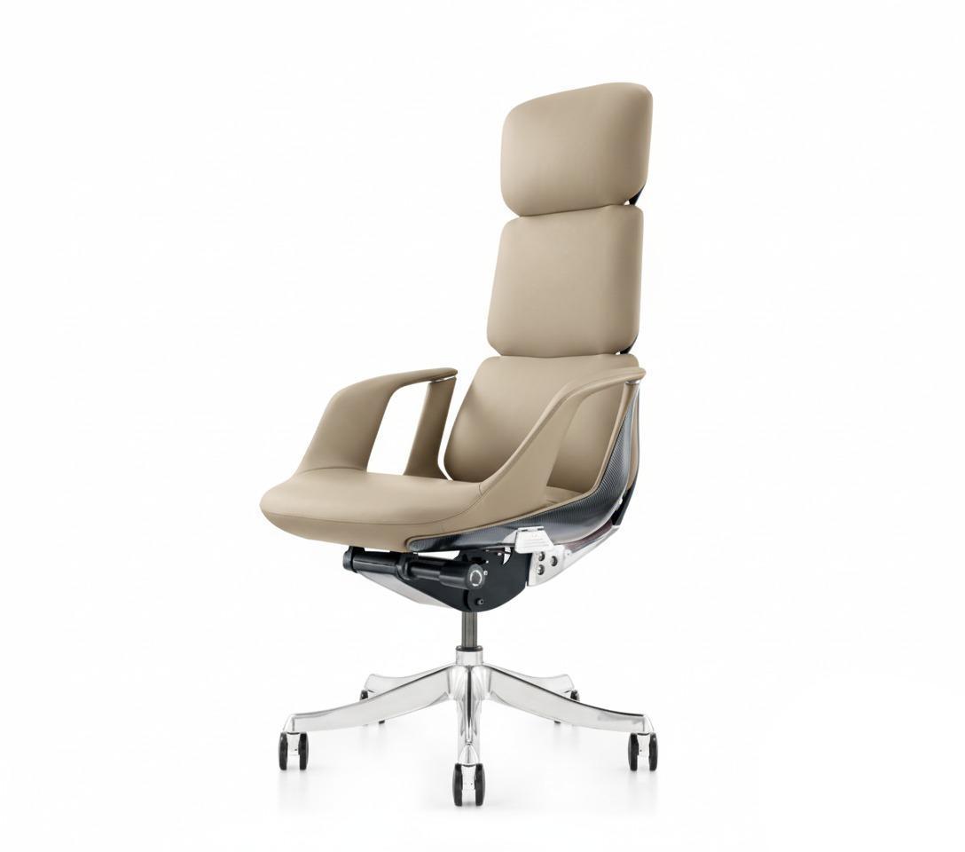 Silla Spider Beige - vista lateral 3/4