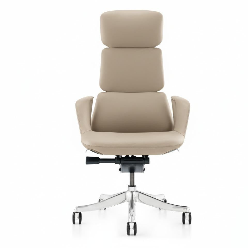 Silla Spider Beige - vista frontal cuadrada